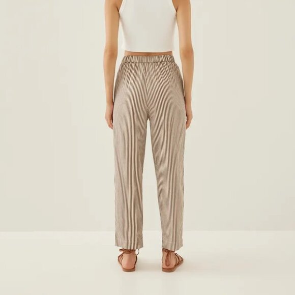 Love, Bonito Elastic Striped Peg Leg Pant - Picture 2 of 9